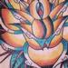 Tattoos - Neo Trad Rose Eye Banner Chest w/ Watercolor - 63791